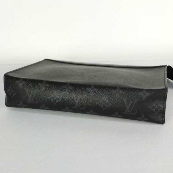 10003480 3 Louis Vuitton Pochette Voyage MM Monogram Eclipse Clutch Bag