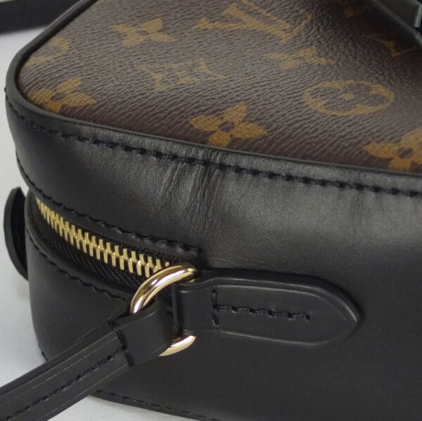 10003506 7 Louis Vuitton Saintonge Monogram Shoulder Bag Noir