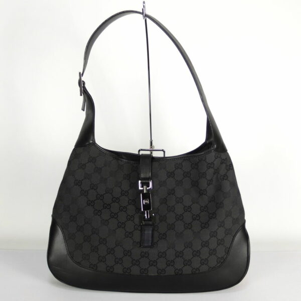 10003572 1 Gucci Jackie GG Bag Black