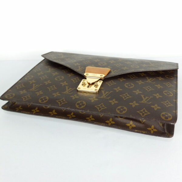 10003674 3 Louis Vuitton Porte Documents Senator Monogram Clutch Bag