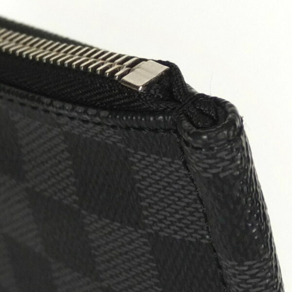 10003737 6 Louis Vuitton Posh Document Damier Graphite Clutch Bag