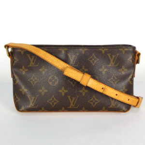 10003858 1 LOUIS VUITTON Crusher business bag M53124 Monogram Brown