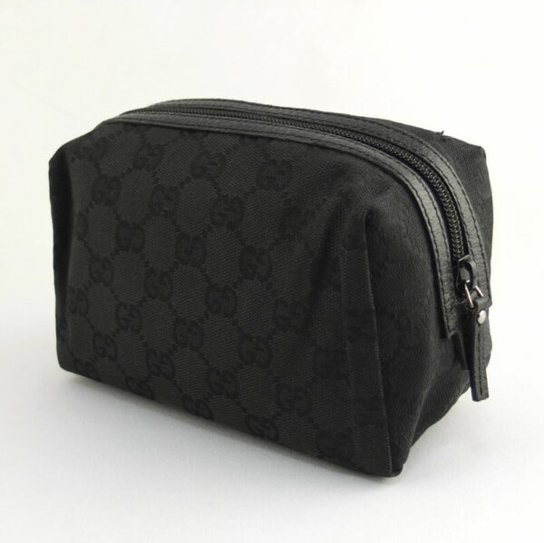 10004119 1 Gucci GG Cosmetic Pouch Black