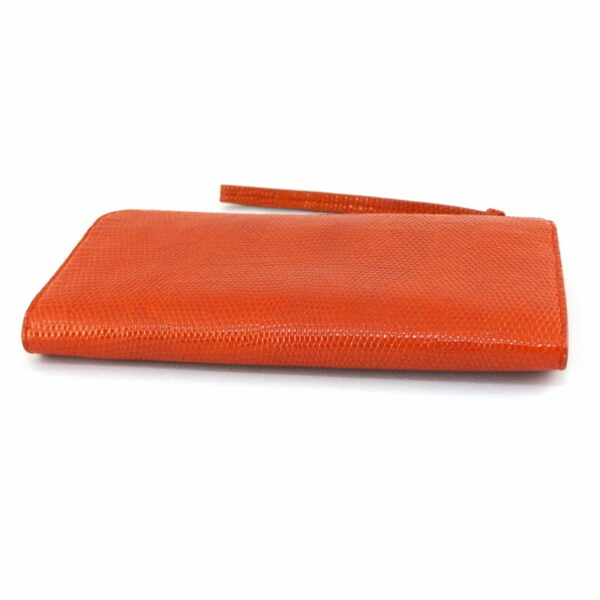 10004373 2 Bottega Veneta L Shaped Long Wallet Orange