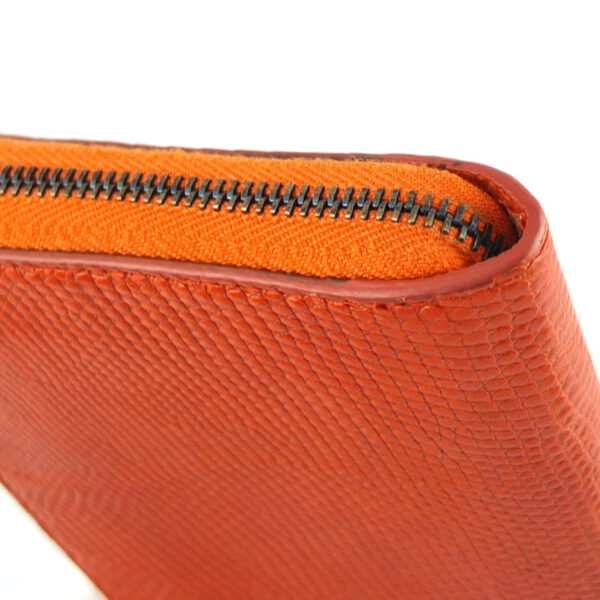 10004373 4 Bottega Veneta L Shaped Long Wallet Orange