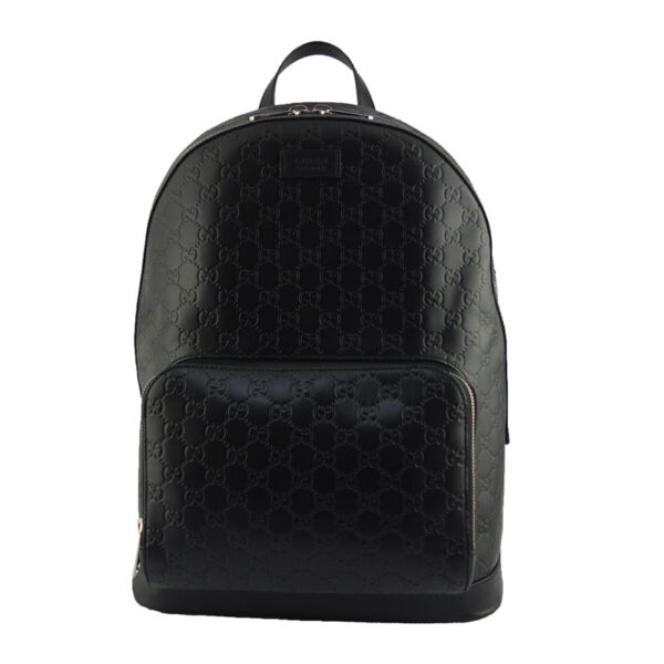 10004449 1 Gucci Guccissima Backpack Black