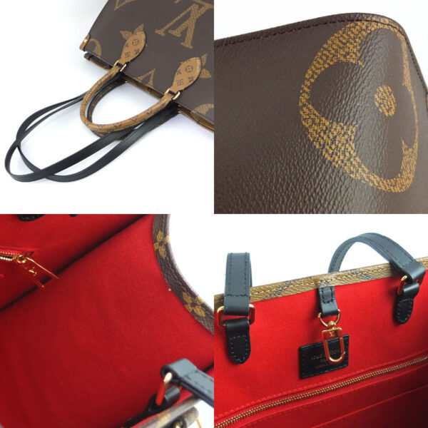 10004671 10 Louis Vuitton On the Go MM Giant Monogram 2WAY Bag