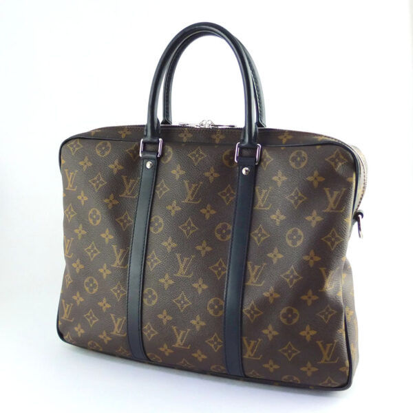 10004694 2 Louis Vuitton PDV PM Porte de Cumin Voyage Macassar Business Bag