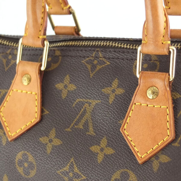 10004695 5 Louis Vuitton Speedy 25 Monogram Handbag