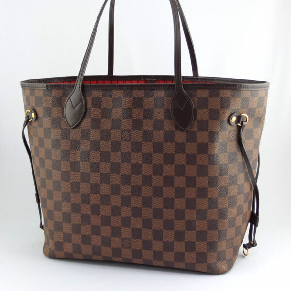 10004722 2 Louis Vuitton Neverfull MM Damier Ebene Tote Bag