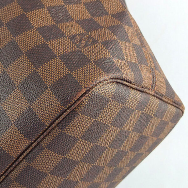 10004722 4 Louis Vuitton Neverfull MM Damier Ebene Tote Bag