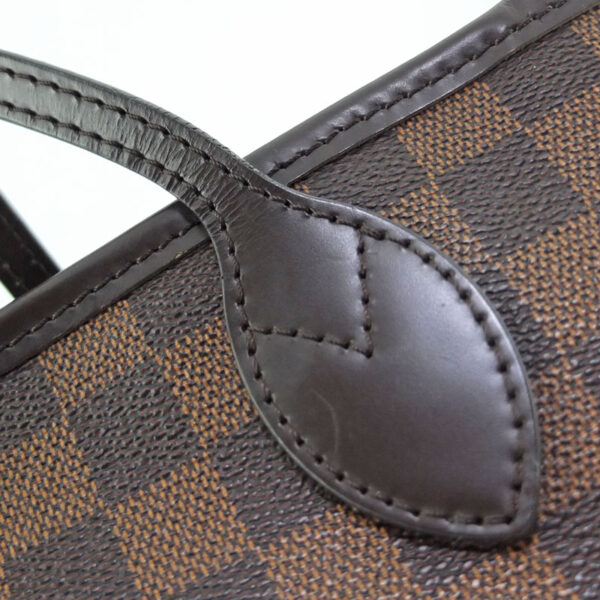 10004722 8 Louis Vuitton Neverfull MM Damier Ebene Tote Bag