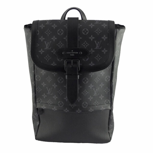 10004725 1 Louis Vuitton Saumur Monogram Eclipse Backpack