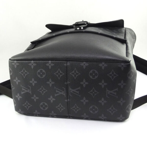 10004725 3 Louis Vuitton Saumur Monogram Eclipse Backpack