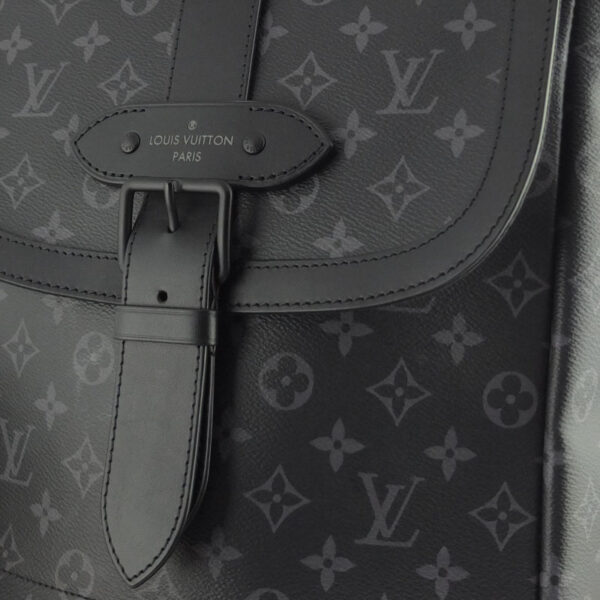 10004725 4 Louis Vuitton Saumur Monogram Eclipse Backpack