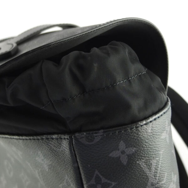 10004725 6 Louis Vuitton Saumur Monogram Eclipse Backpack