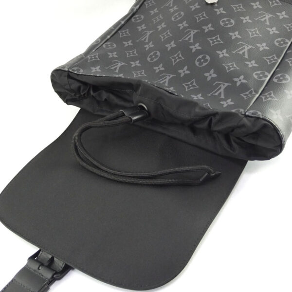 10004725 7 Louis Vuitton Saumur Monogram Eclipse Backpack