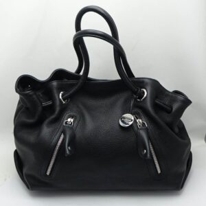 1009102418712 2 r Balenciaga Blue Hippo XS Handbag Canvas Leather Black