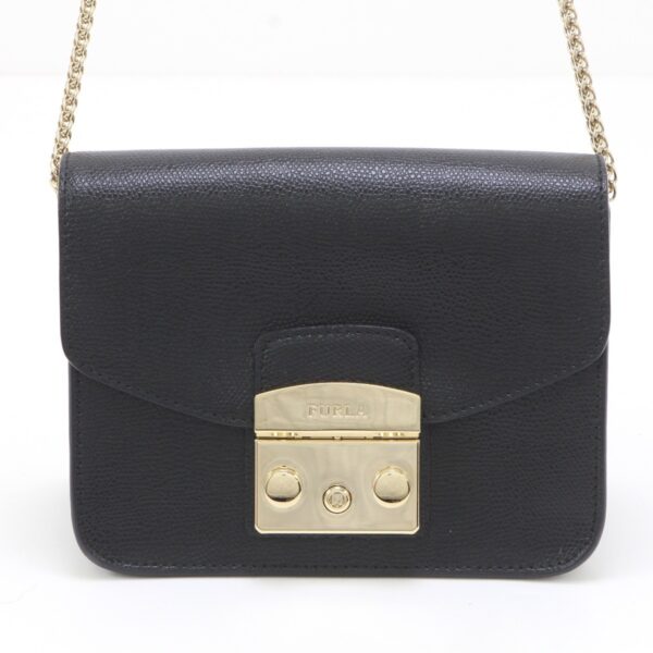 1010104665134 2 Furla Shoulder Bag Black