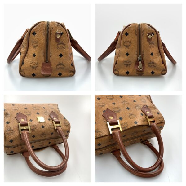 1016003218600 4 MCM Visetos 2WAY Bag Brown