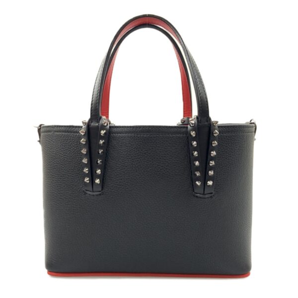 1016003328606 1 Christian Louboutin Cabata Mini 2WAY Handbag Black Red