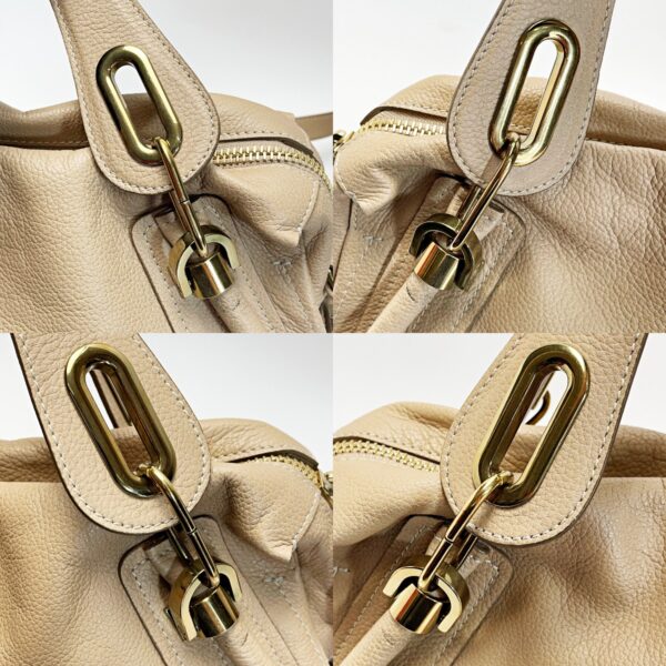 1017004152108 6 Chloe Parati 2WAY Bag Leather Beige