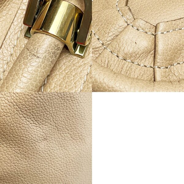 1017004152108 9 Chloe Parati 2WAY Bag Leather Beige