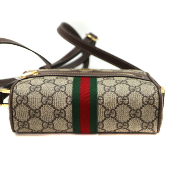 10475 5 Gucci Ophidia Shoulder Bag Leather GG Supreme