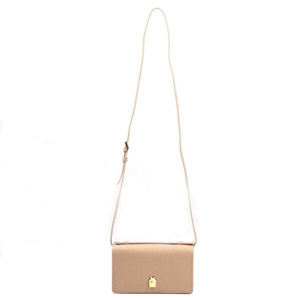 1049063 6 Furla Incanto Leather Shoulder Bag Beige