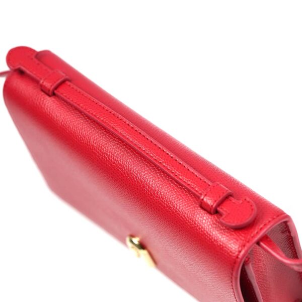 1049064 10 Furla Incanto Leather Shoulder Bag Red