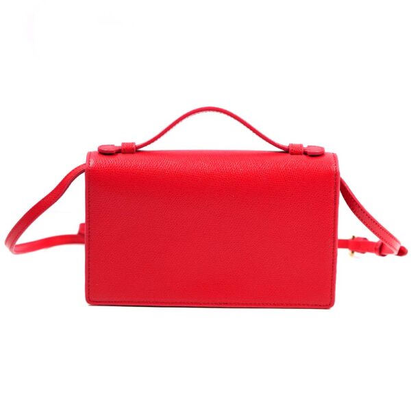 1049064 2 Furla Incanto Leather Shoulder Bag Red