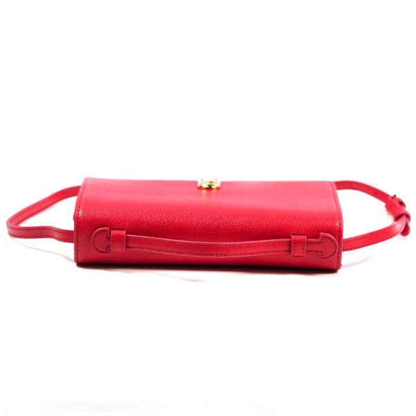 1049064 4 Furla Incanto Leather Shoulder Bag Red