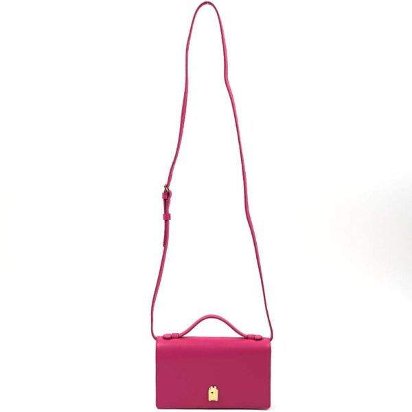 1049065 e Furla Incanto Leather Shoulder Bag Pink