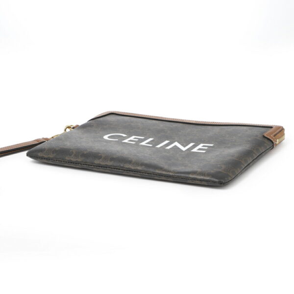 10j50 2bzq 04lu06 Celine Clutch Bag Leather Brown