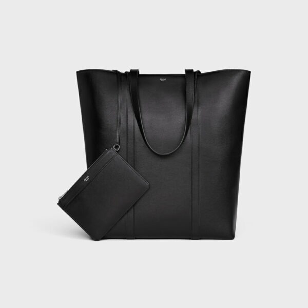 111706 Celine Museum Tote Bag Black