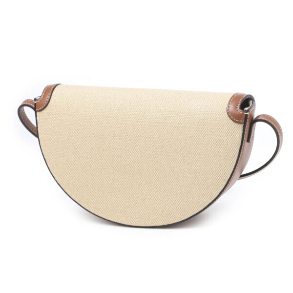 11203 2efl 02nt04 Celine Shoulder Bag Leather Beige