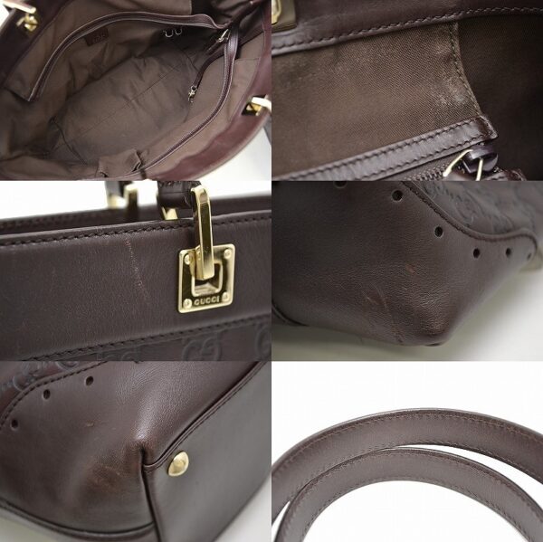 11401397 2 Gucci Guccissima Leather Tote Bag Brown