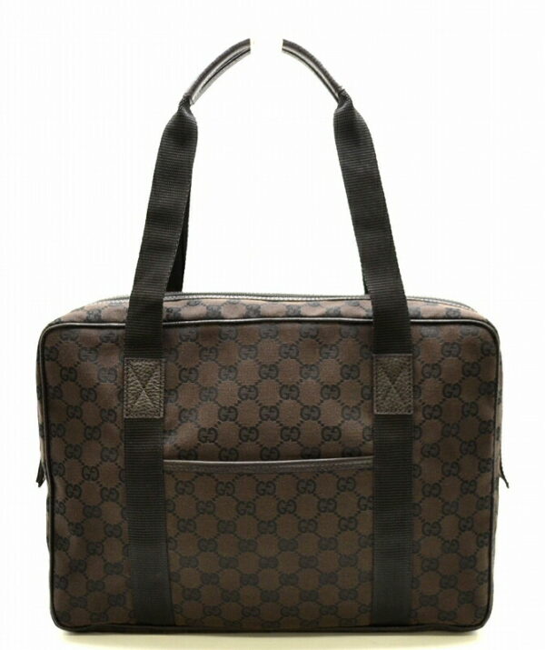 11410638 Gucci GG Tote Bag Brown