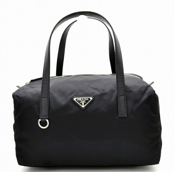 11421085 Prada Nylon Mini Bag Black