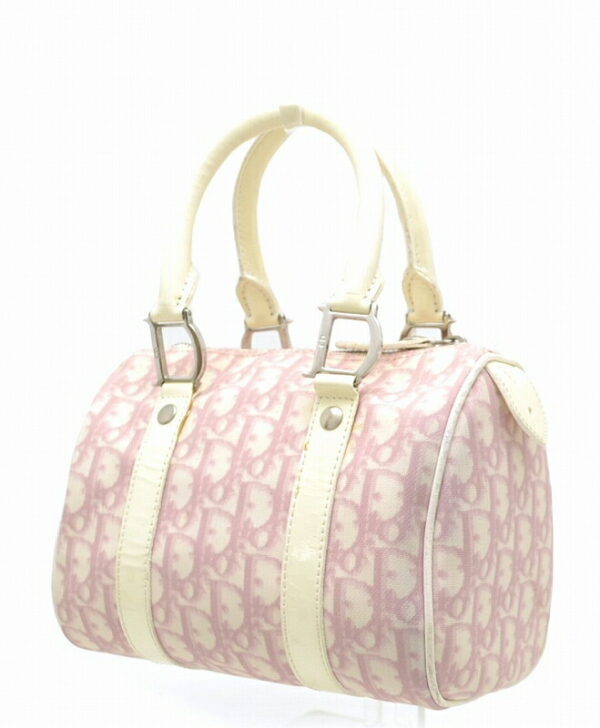 11421308 1 Christian Dior Trotter Mini Handbag Pink White