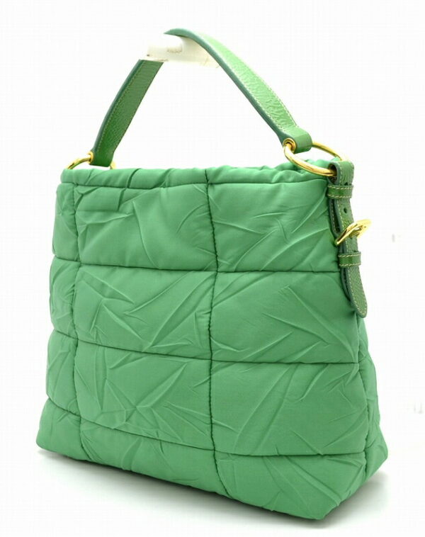 11430836 1 Prada Nylon Shoulder Bag Green