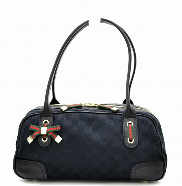 11431283 Gucci Princy Bag Mini Shoulder Ribbon Black