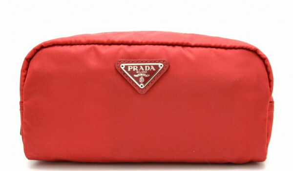 11440791 Prada Nylon Cosmetic Pouch Rose Pink