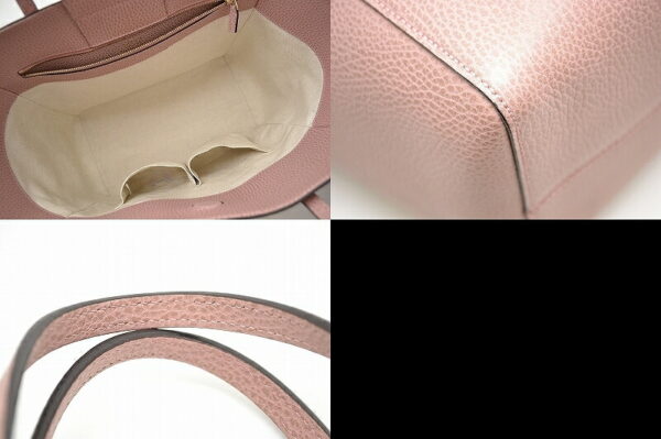 11440898 2 Gucci Swing Doller Leather Medium Tote Bag Pink