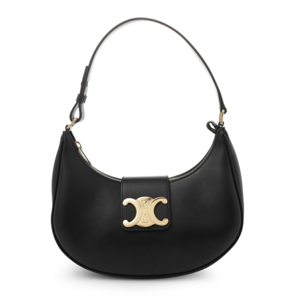 11449 3dgq 38no02 Celine Handbag Leather Black