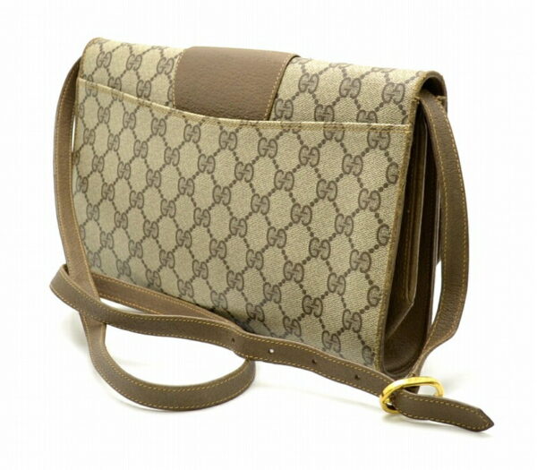 11451208 1 Gucci GG Plus 2WAY Bag Clutch Brown