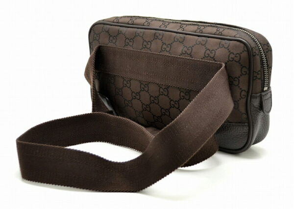 11451459 1 Gucci GG Waist Bag Brown