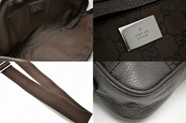 11451459 2 Gucci GG Waist Bag Brown