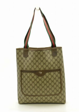 11451578 Gucci Crossbody Canvas Leather GG Shoulder Bag