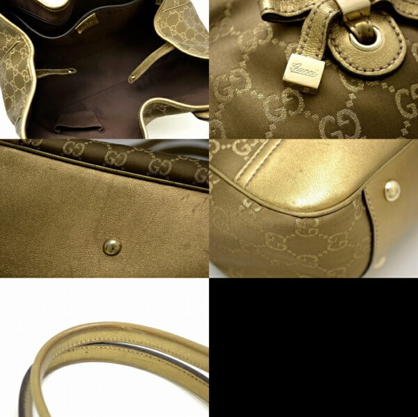 11461267 2 Gucci GG Canvas Princy Handbag Bronze